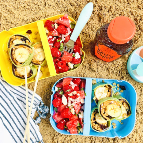 Honey-Kissed Beach Bites