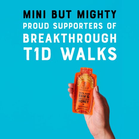 Walking for a Cause: Nate’s Honey Supports Breakthrough T1D