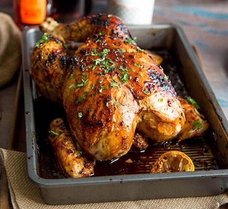Roasted Golden Hen