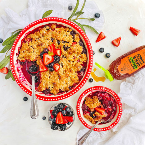 Honey Berry Crumble