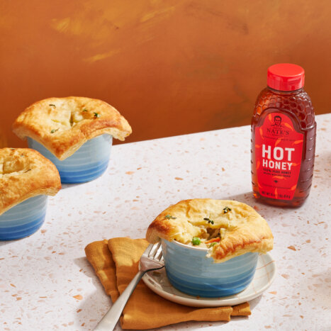 Hot honey chicken pot pie