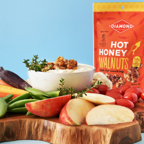 Hot Honey Walnut Whipped Feta