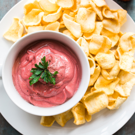 Beet Hummus Dip