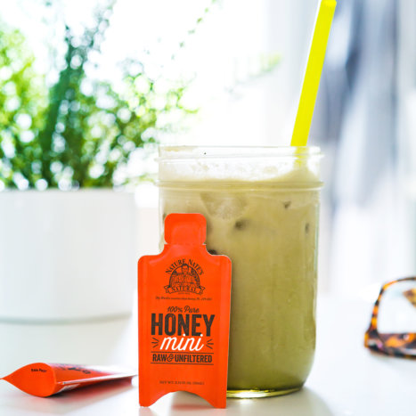 Iced Honey Matcha