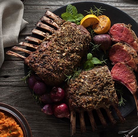 Rosemary Honey Boneless Leg of Lamb