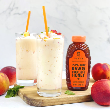 Peaches and Cream Shake