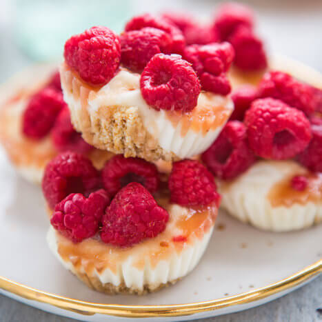Raspberry Froyo Bites