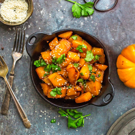 Honey-Roasted Butternut Squash