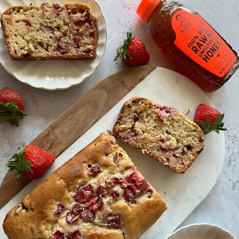 Strawberry Bread Cake