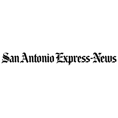 San Antonio Express-News logo in black.